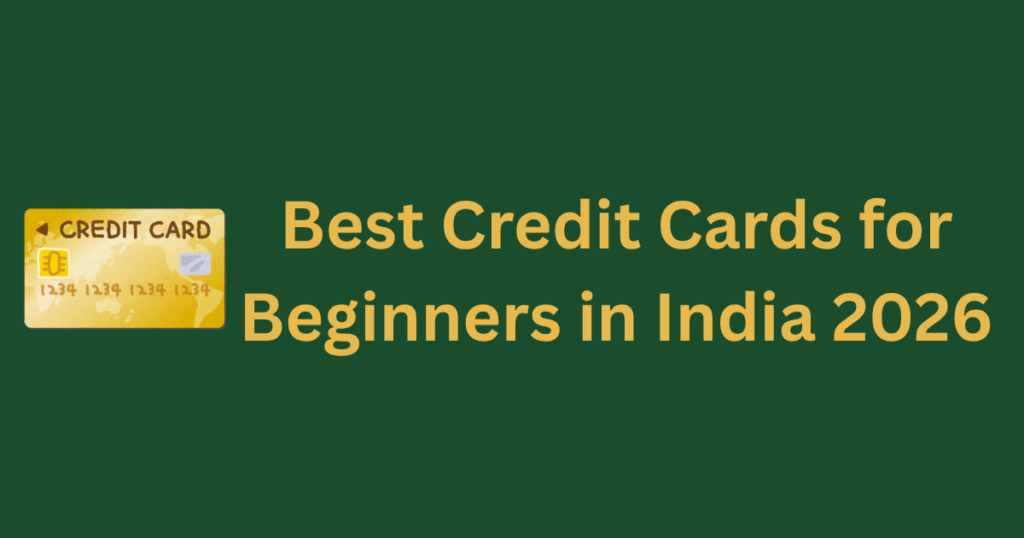 best credit card for beginners India 2026 honest guide