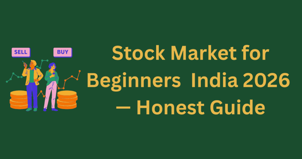 stock market for beginners India 2026 complete guide