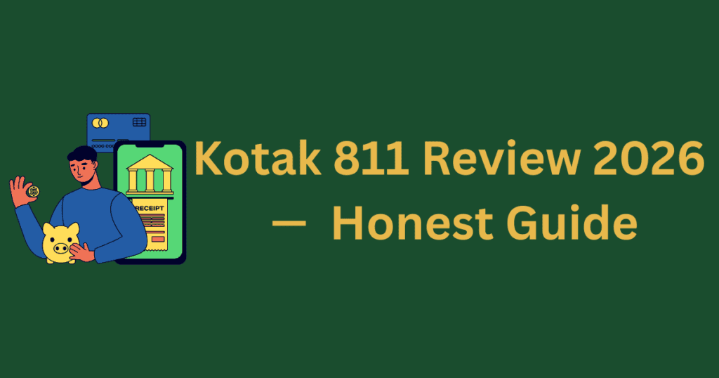 Kotak 811 review 2026 honest zero balance guide