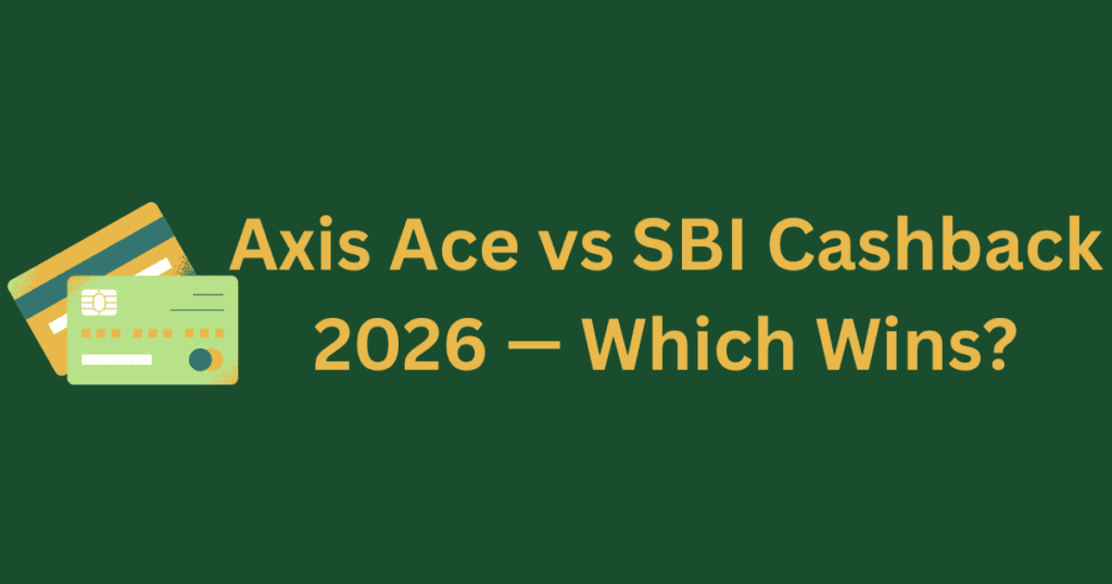Axis Ace vs SBI Cashback 2026 honest comparison India