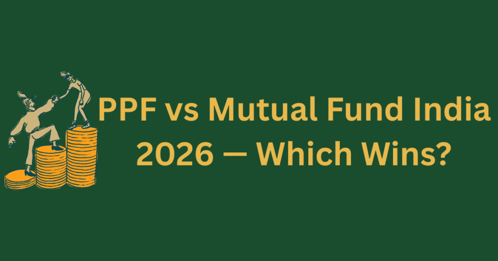 PPF vs mutual fund India 2026 comparison returns tax benefits guide